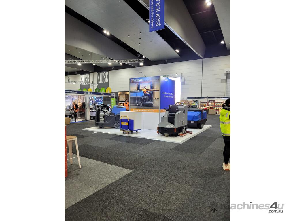 Hire 2023 Conquest Equipment MMG Ride On Scrubber in GLADSTONE PARK, VIC