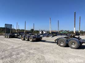 2004 OPhee Tri Axle Semi Trailer Tri Axle B Double Logging Skel Set - picture0' - Click to enlarge