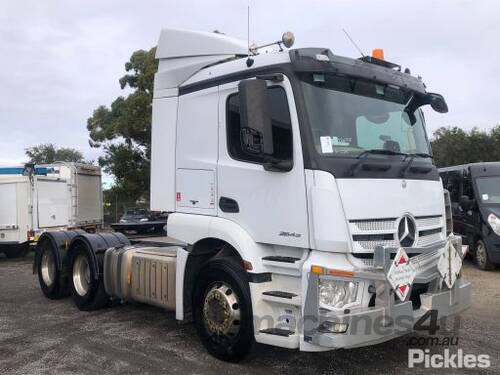 2017 Mercedes Benz Actros 2643 Prime Mover Sleeper Cab