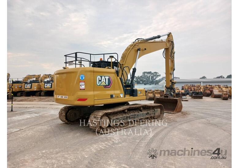 caption CAT 320-07 Track Excavators