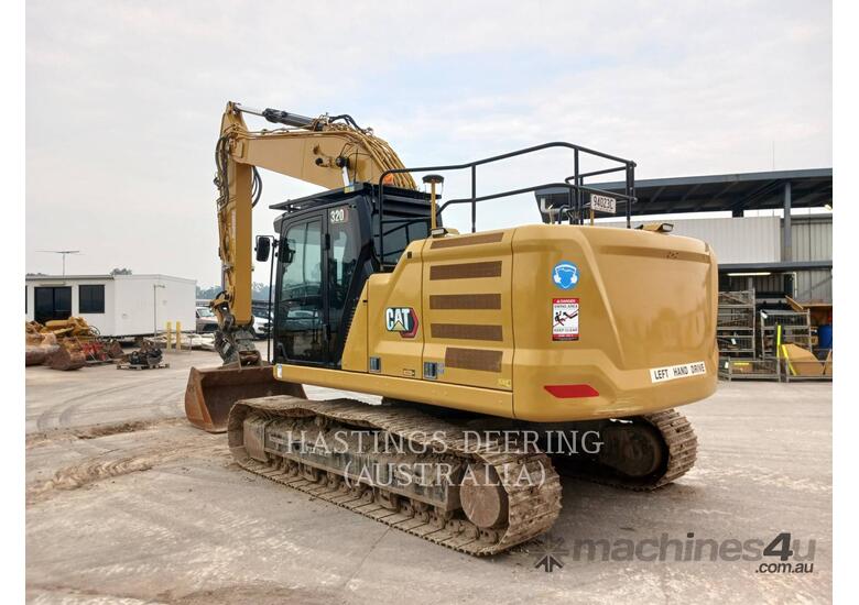 caption CAT 320-07 Track Excavators