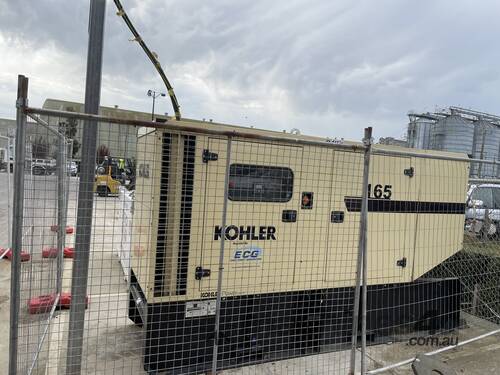 Kohler KD165 Generator and Petro Industrial PC4.5 - 4500L Safe fill fuel tank. 