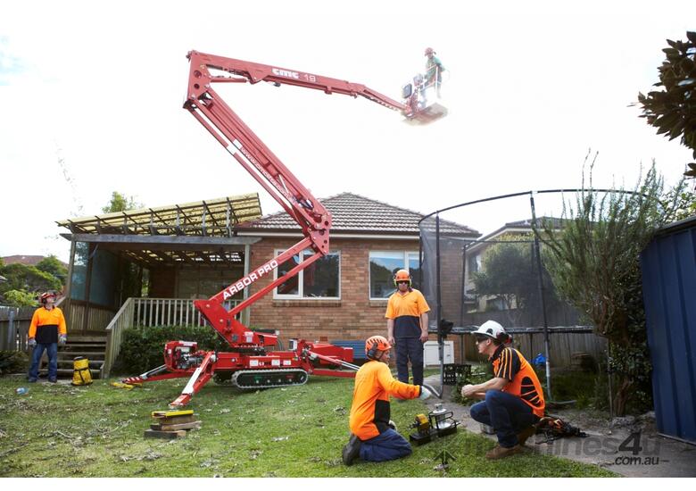caption CMC S19E - 18.7m Spider Lift