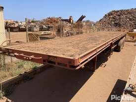 1993 Krueger ST-3-35 45ft Tri Axle Flat Top Extendable B Trailer - picture0' - Click to enlarge