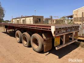 1993 Krueger ST-3-35 45ft Tri Axle Flat Top Extendable B Trailer - picture1' - Click to enlarge