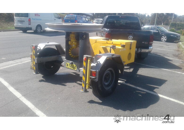 caption 3Kn fibe optic Capstan winch , Trailer mounted , 2cyl diesel , LED lights ,