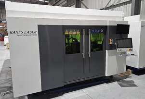*INTERMACH - FIBER LASER SALE* 12kW 4m X 2m Han's Laser G Series - UPGRADED BOSCH SERVO DRIVES