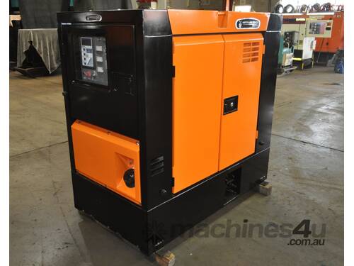 caption 20 ULTRA SILENT DENYO INDUSTRIAL DIESEL GENERATOR 52 Dba Noise Level