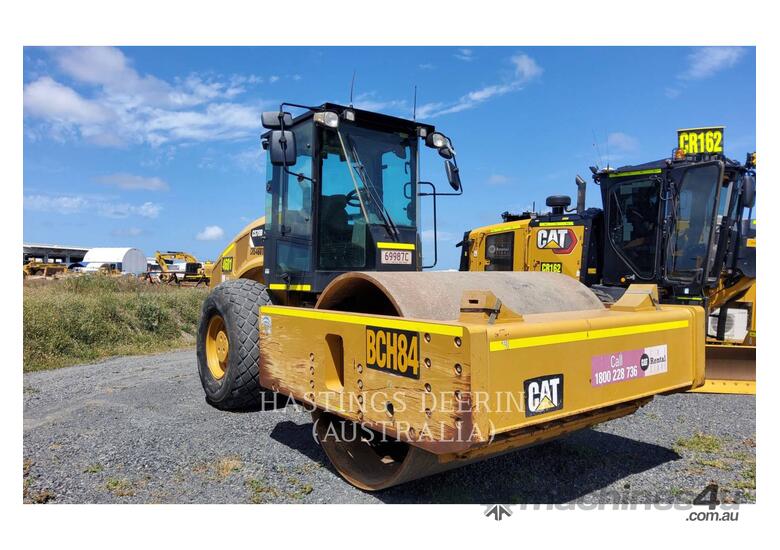 caption CAT CS78BLRC Vibratory Single Drum Smooth
