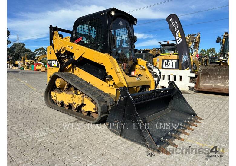 caption CAT 259D Compact Track Loader