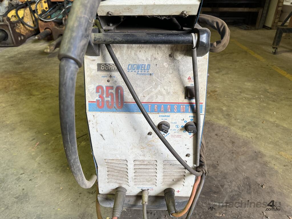Used cigweld Cigweld Transmig 350 Mig Welder Mig Welder in Stafford, QLD