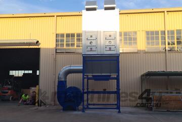 Blue Vent QV2 series Reverse Cycle Dust Extraction System