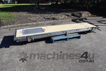 Stainless Steel Belt Conveyor 3.7m Long