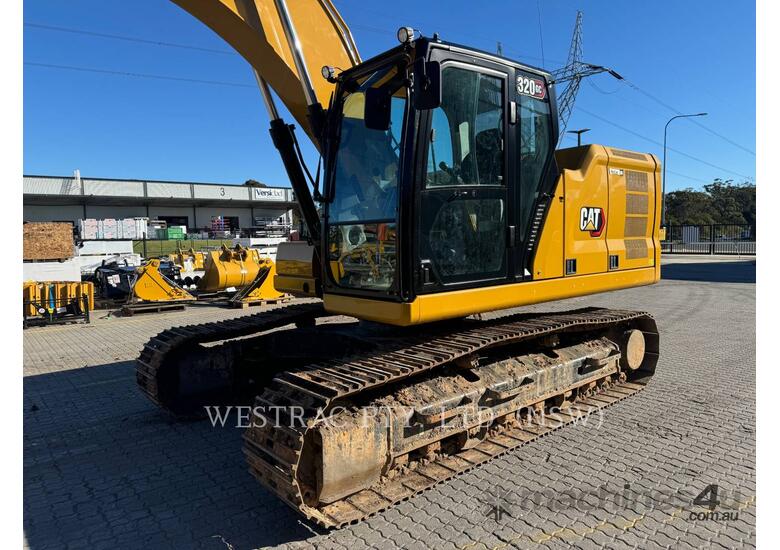 caption CAT 320-07GC Track Excavators