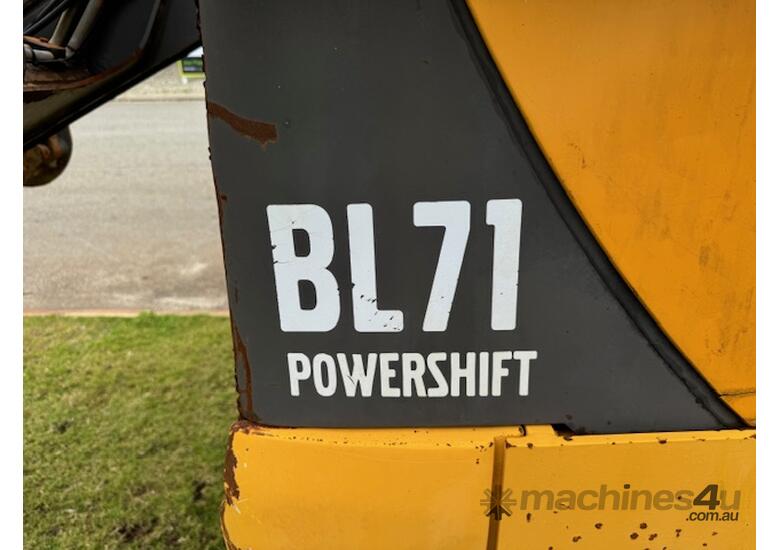 caption Backhoe Volvo BL71 2006 4x4 4 in 1 bucket 6200 hours