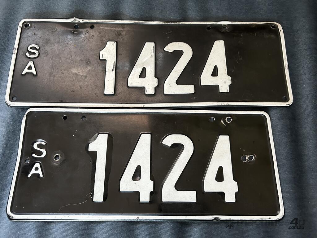 Used SA Numeric Plate 1424 in Kilkenny, SA