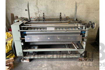 Box Manufacturing Semi-Automatic Flute Laminator