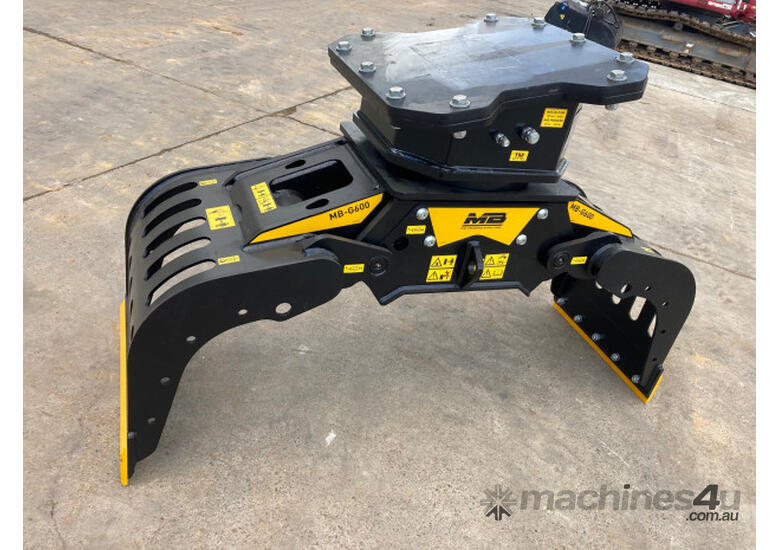 MB G600 S4 Grapple/Grab Attachments - Suits 8 - 12 T