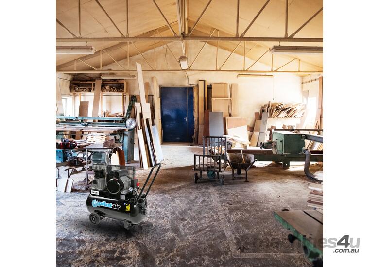 TM325+ Plus Series Reciprocating Air Compressor, 50L, 196L/Min Fad, 2.5hp