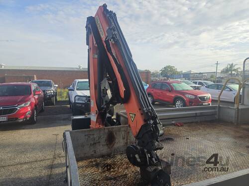 2015 Isuzu NPR  NH 4x2 Tray Truck W/ Crane (Auto) (Car Licence) (Ex Lease)