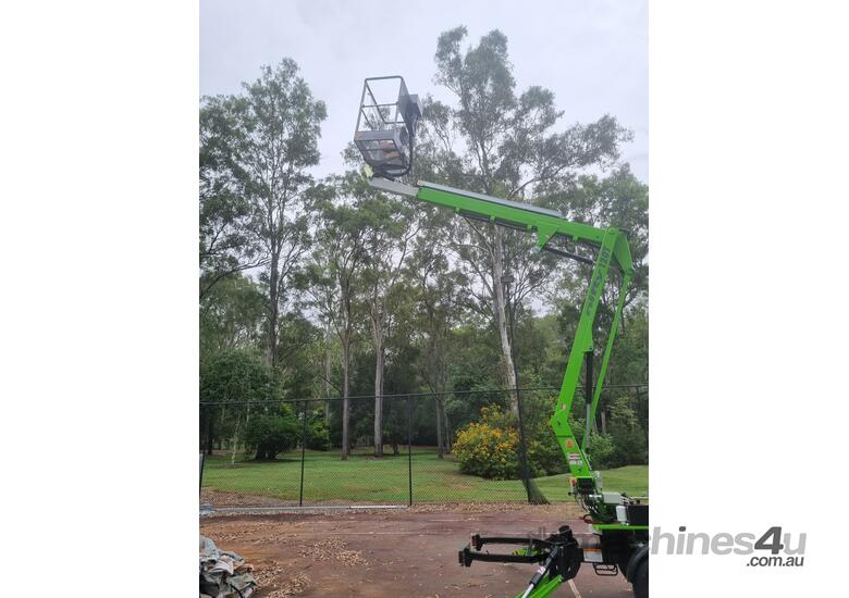 caption Nifty 120T 2 man 12.20m Trailer Mounted Work Platform