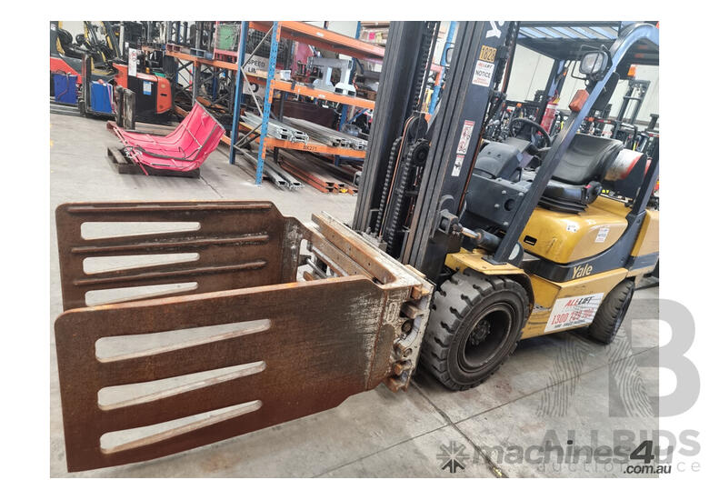 caption 2006 Yale Veracitor 35 GLP35TK 3.5 Tonne LPG Forklift 4.5m FSV