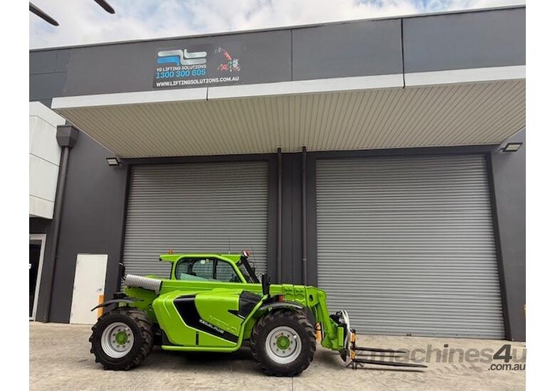 caption Merlo 30.8 Telehandler 2017 with Low Hours & Pallet Forks