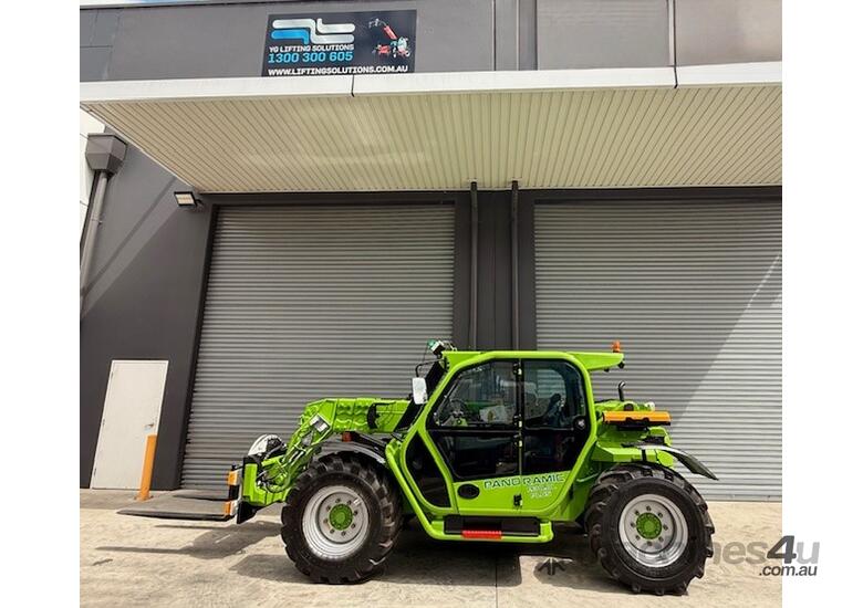 caption Merlo 30.8 Telehandler 2017 with Low Hours & Pallet Forks