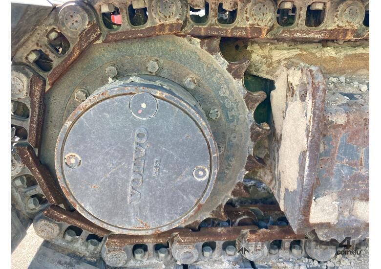 caption Volvo ECR88 Excavator (Rubber Tracked)