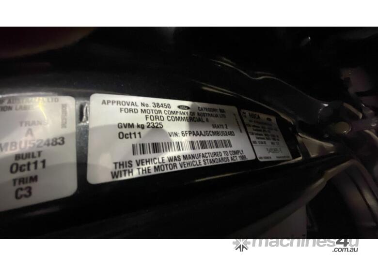 caption 2011 Ford Falcon XR6 Ute Petrol (Auto)