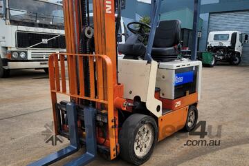 Nissan CWP02L25S 4 Wheel Counter Balance Forklift Lift up to 2.5 tonne and 4.5 meters