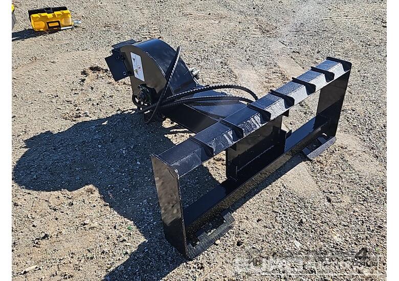 caption Unused Captok Hydraulic Stump Grinder to suit Skidsteer Loader