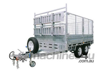 12X7 Hot-Dip Galvanised Flat Top Trailer 3500KG ATM with Ramps