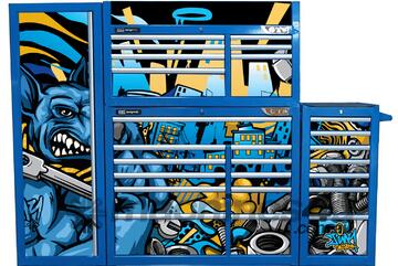 The Big Red & Blue 27 Drawer 42