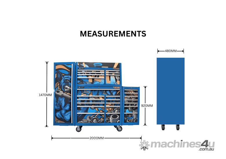 The Big Red & Blue 27 Drawer 42