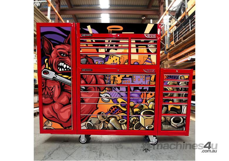 The Big Red & Blue 27 Drawer 42