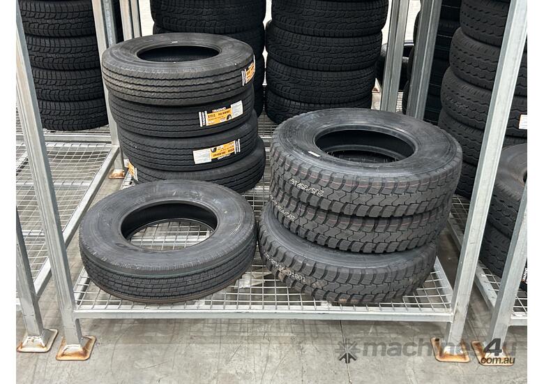 Quantity of Tyres in 3x Stillages Including