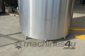 Myttons Round Vertical Mixing Tank 2800L | DX | Spray Ball - Man - Paddle Only | VAT 4223