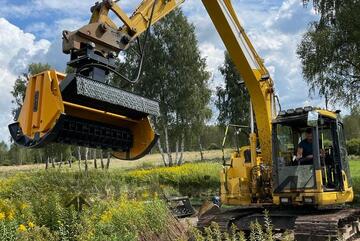 Femac T13 DF130 Forestry Mulcher for 10-16T Excavators