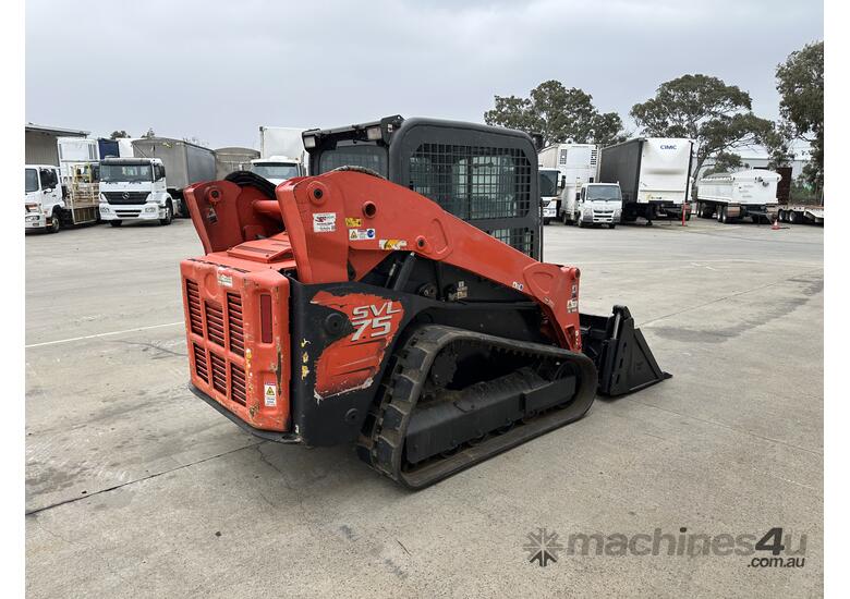 caption Kubota SVL75 Posi-Track Loader