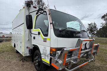 Isuzu NPR 400 Medium 4x2 Pantech Service Body Truck. Ex Rescue Squad.
