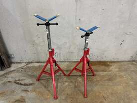 Folding Leg Pipe Stands - picture1' - Click to enlarge