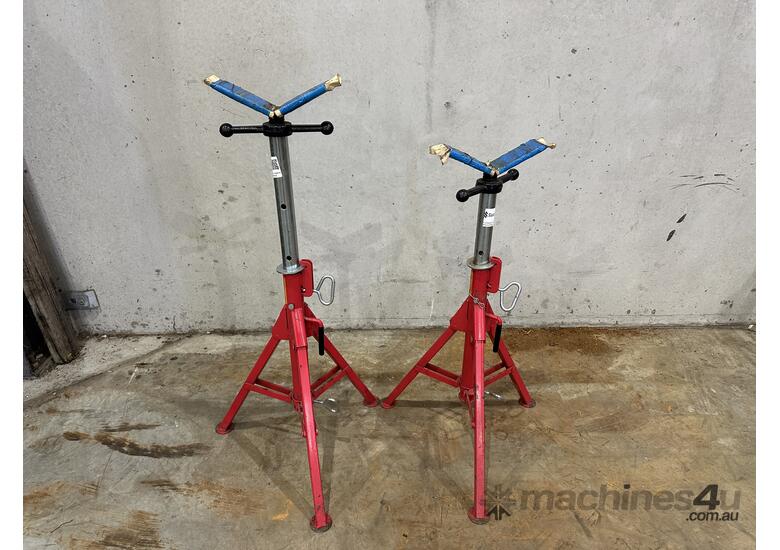 caption Folding Leg Pipe Stands