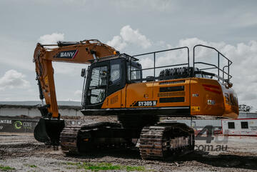 2023 SY305H Excavator Stock Clearance! 4YR/8000HR Component Warranty