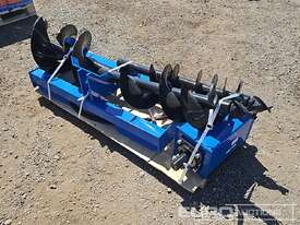 Unused Captok Hydraulic Auger Drive & 3 Augers to suit Skidsteer Loader  - picture2' - Click to enlarge