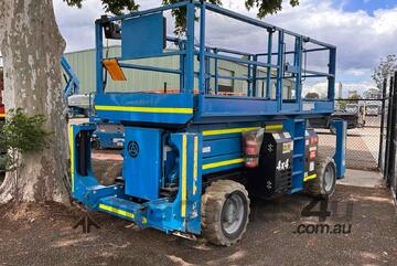 Genie 33ft Dual Extension Deck RT Scissor Lift