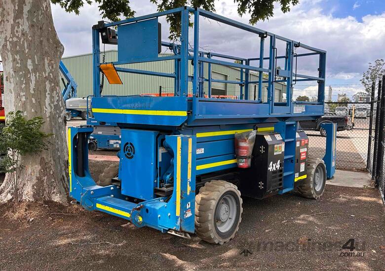 2018 Genie 33ft Dual Extension Deck RT Scissor Lift