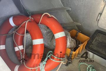 2010 Rediweld Custom Abalone 10.2M Boat and Jinker