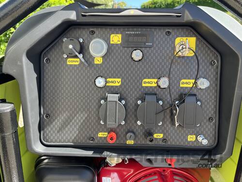 UNRESERVED Pramac Generac 7.2 KVA Electric Start Portable Generator - S8000