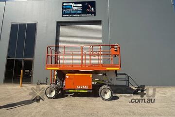 Snorkel SL26SL Diesel 26Ft Rough Terrain Scissor Lift, only 146hrs